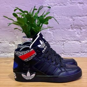 New Adidas Originals Hard Court High J Sneakers 👟